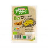 Delhaize Organic tofu with curry (at your own risk, no refunds applicable)