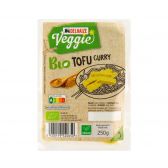 Delhaize Organic tofu with curry (at your own risk, no refunds applicable)
