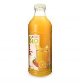 Delhaize Organic orange juice (at your own risk, no refunds applicable)
