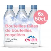 Evian Mineral water 6-pack