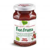 Fiordifrutta Sugar free organic strawberry and wild strawberries marmelade