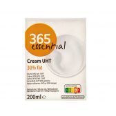 Delhaize 365 UHT cream 30% fat (at your own risk, no refunds applicable)