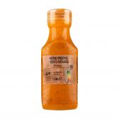 Delhaize Red pesto dressing (at your own risk, no refunds applicable)