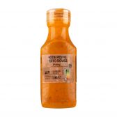Delhaize Red pesto dressing (at your own risk, no refunds applicable)