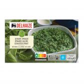 Delhaize Gehakte spinazie met room (alleen beschikbaar binnen de EU)