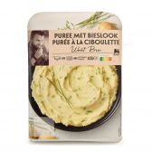 Delhaize Mashed potatoes with chives (at your own risk, no refunds applicable)