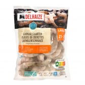 Delhaize Gepelde garnalen 21/25 (alleen beschikbaar binnen de EU)