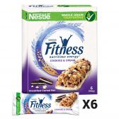 Nestle Fitness cookie and cream grain bars