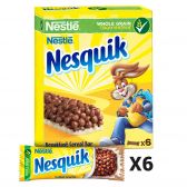 Nestle Nesquik chocolate-milk grain bars