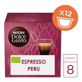 Nescafe Dolce gusto Peru organic coffee caps