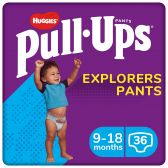 Huggies Pull ups explorer for boys (from 9 to 18 months)