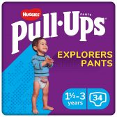 Huggies Pull ups explorer for boys (from 1,5 to 3 year)