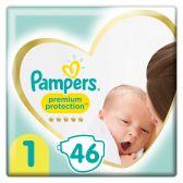 Pampers New born size 1 diapers mid pack (from 2 kg to 5 kg)