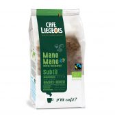 Cafe Liegeois Mano Organic subtil coffee beans
