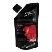 Ponthier Coulis framboos 80% fruit (voor uw eigen risico, geen restitutie mogelijk)