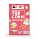 Delhaize Zoete magnetron popcorn