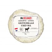 Delhaize Belegen geitenkaas mini portie (voor uw eigen risico, geen restitutie mogelijk)