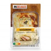 Delhaize Macaroni met ham en kaas (voor uw eigen risico, geen restitutie mogelijk)