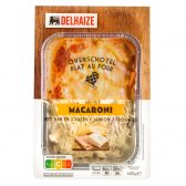 Delhaize Macaroni met ham en 3 kazen (voor uw eigen risico, geen restitutie mogelijk)