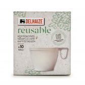 Delhaize Herbruikbare plastic koffie beker