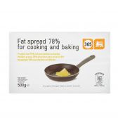 Delhaize 365 Margarine om te koken en te braden 78% vet (voor uw eigen risico, geen restitutie mogelijk)