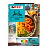 Delhaize Indiasa rijst met kip tikka masala (voor uw eigen risico, geen restitutie mogelijk)