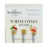 Mariebel Mini sesame cones