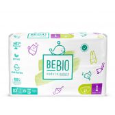 Bebio Ecologische new born luiers (vanaf 2 kg tot 5 kg)