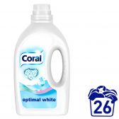 Coral Vloeibare wasmiddel voor witte was optimal white