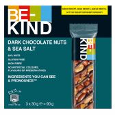 Be-Kind Dark chocolate, nuts and seasalt bar