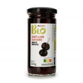Delhaize Organic black olives without seeds