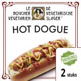 De Vegetarische Slager Hot dogue (voor uw eigen risico, geen restitutie mogelijk)