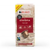 Delhaize Ethiopie koffiecapsules fair trade