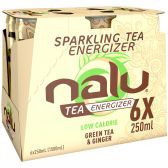 Nalu Green tea ginger lemonade 6-pack