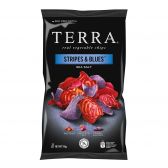 Terra Stripes en blues exotische groenten chips