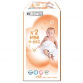 Delhaize Care ecological mini diapers size 2