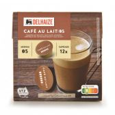 Delhaize Cafe au lait coffee caps