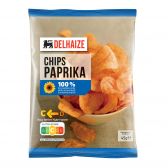 Delhaize Paprika chips klein