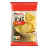 Delhaize Salty ribbled crisps