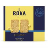 Roka Gouda cheese crispies snack
