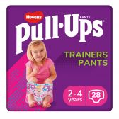 Huggies Pull ups trainers voor meisjes (vanaf 2 tot 4 jaar)