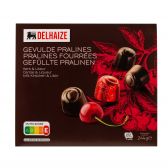 Delhaize Stuffed chocolate pralines with cherry liquor