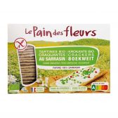 Le Pain des Fleurs Organic buckwheat cracker