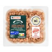 Delhaize Peeled grey prawns 