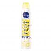 Nivea Light hair dry shampoo spray (only available within the EU)