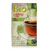 Delhaize Organic mint herb tea fair trade