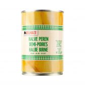 Delhaize Half pears in syrup