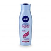 Nivea Diamond gloss verzorgende haarshampoo voor dof haar