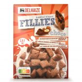 Delhaize Breakfast cereals with chocolate fillies for kids