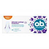 OB Extra protect super tampons